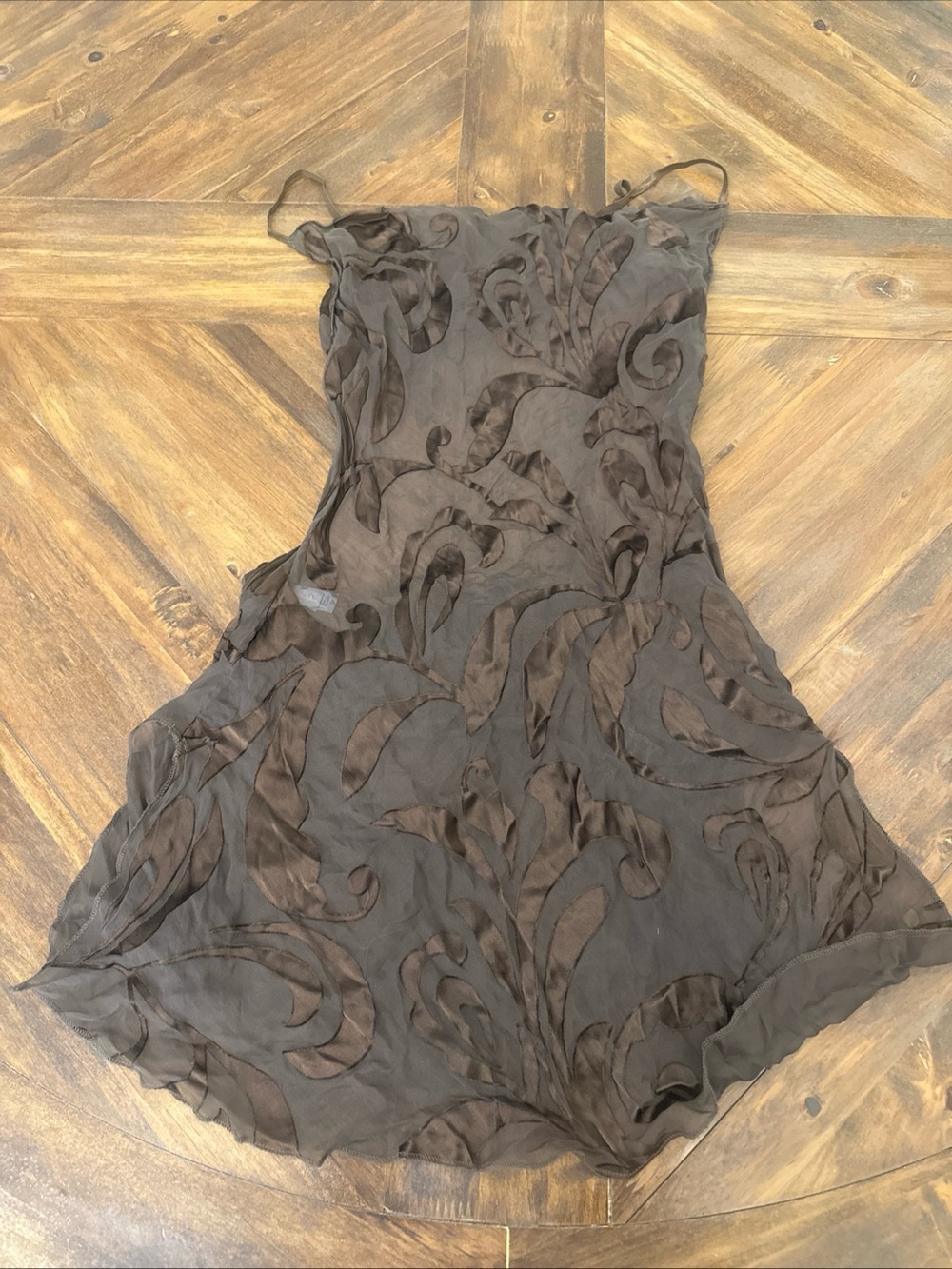Victoria's Secret Brown Floral Mini Dress